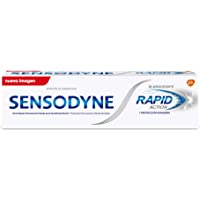 Los mejores  - Sensodyne Rapid Action Blanqueante - Pasta de Dientes con flúor para Dientes Sensibles - 75 ml
